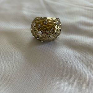 Large gold ring
